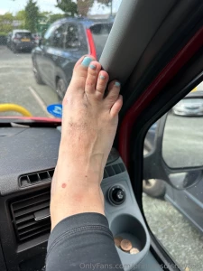 Absolutely filthy after climbing a mountain they need cleaning slave x