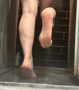 I can still stamp on you when in the shower x