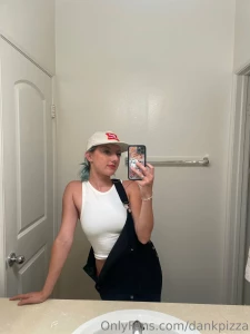 The outfit or underneath the outfit