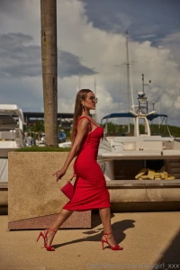 My red dress is not just an outfit it s a challenge my sweet it hugs part 2