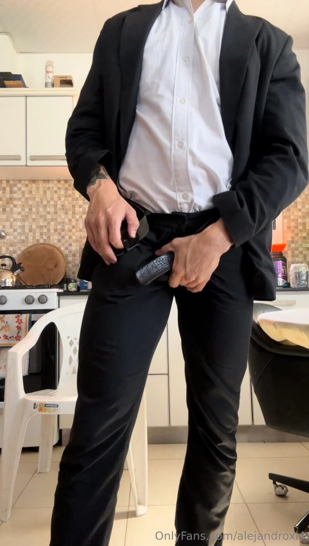 I came home from work really hot and didn t have time to change i got part 1 