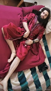 Would anyone like to see me without the robe