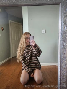 I don t have anything under my sweater p