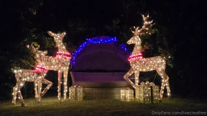 Merry chrismas my perverts come under me and let me bless you with my