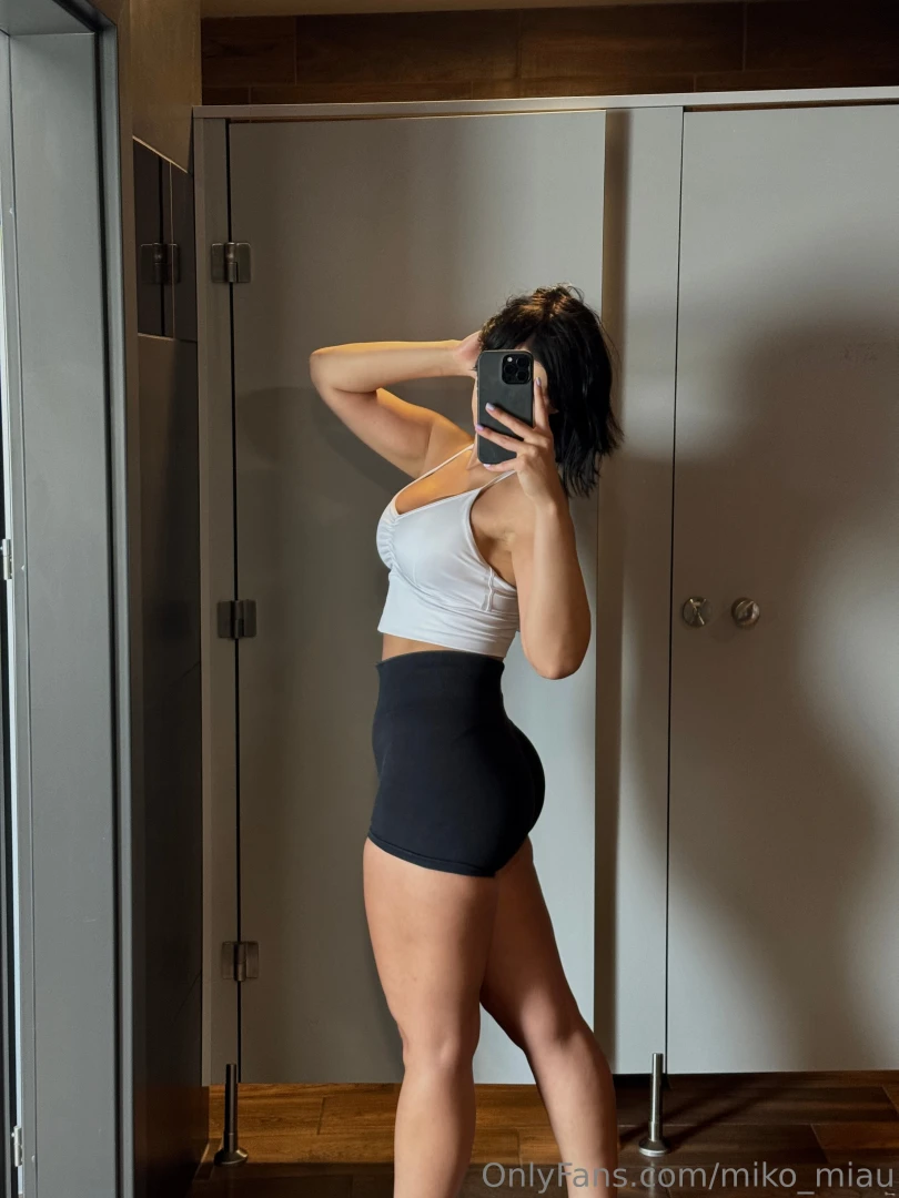 Gym time long time no see i only went to the gym twice in june miko 