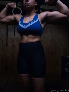 Full body workout and a sore 5 mile run walk part 1