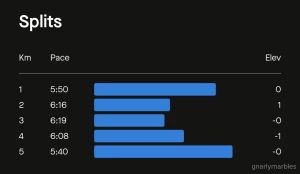 Another 5k today but 10k total feeling good i ran 7 5k total not part 1