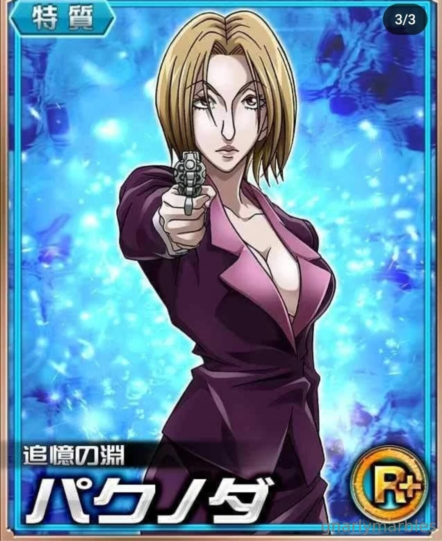 Goodmorning thinking about a pakunoda cosplay 