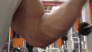 Pumping the bicep