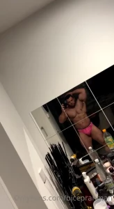 Just pulled my pink boxers up to look like pantys while i do some