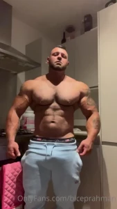 Nearly pulled them down too low showing you the muscle