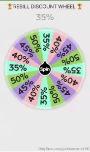 Rebillers discount spin next month discount for full price rebill if