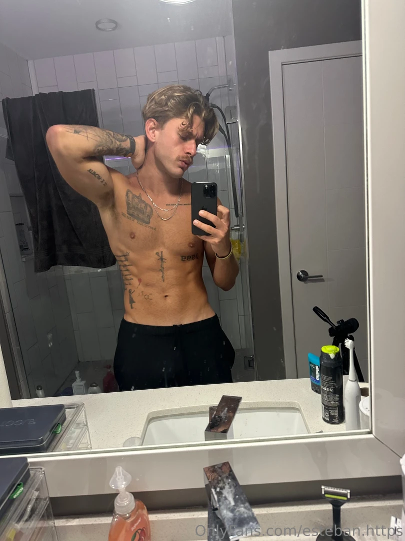 Thinking how good your lips would feel on me 