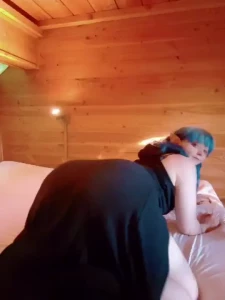 Twerking and jiggling her nude ass plus a great view on her pussy