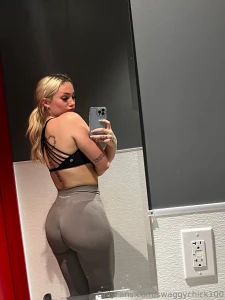 Gym clothes coming off next if you play nice