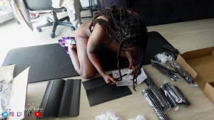 Phenix the builder back at it again help me build this shoe rack lt 3