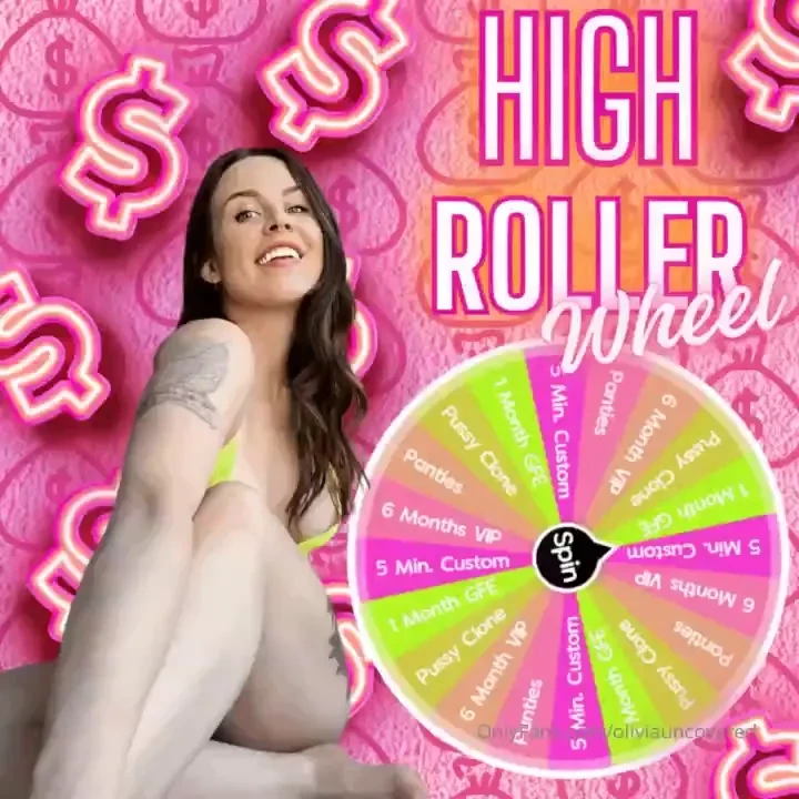 High roller wheel all my highest ticket items on one wheel most items 