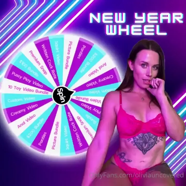 New year new wheel come spin my new year wheel this wheel will be 