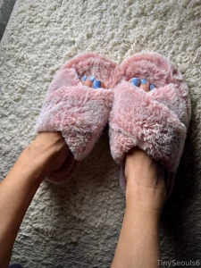 Tucking you in with a cozy heel pop some pink soles and snowflake blue part 4