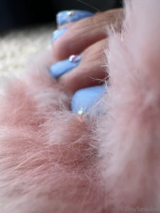 Tucking you in with a cozy heel pop some pink soles and snowflake blue part 5