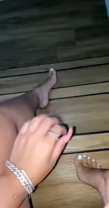 A girl who takes care of her nails and toes is going far in life 