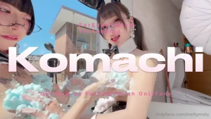 Morning slaves my first bunny video with komachi is ready at