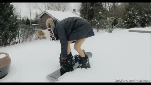 Okay okay i do miss the snow a little naked snow angels are fun