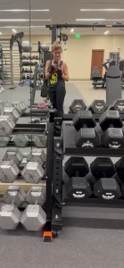 Earlier today at a gym other then mine yikes goulash workout today