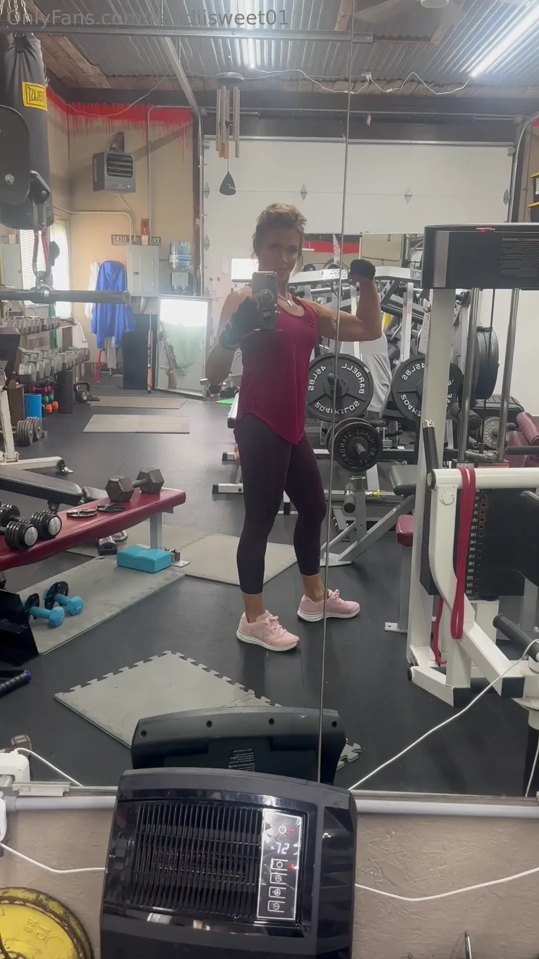 Well well well gym did get heated up today 