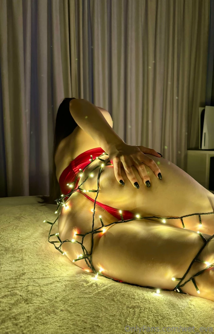 The christmas atmosphere is magical every night i turn on the lights 