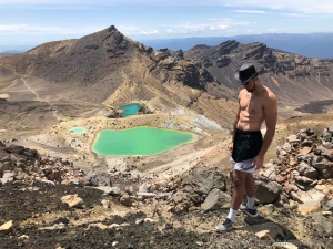 Just a lonesome cowboy our in the wild