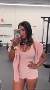 Making sure i look right for the gym part 1