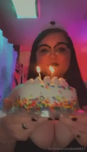 It s my birthday if you tip and comment happy birthday you ll get a part 2