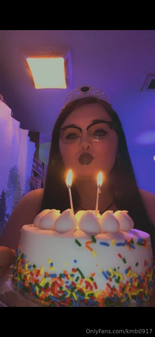 It s my birthday if you tip and comment happy birthday you ll get a part 1 