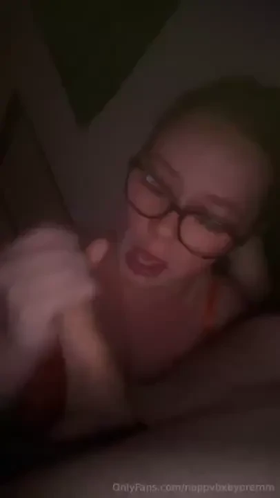 My favourite lip gloss is his cum on my lips 