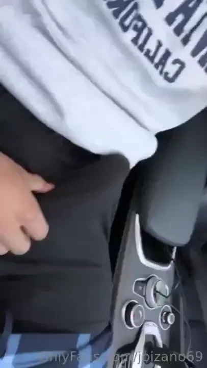 Feeling horny this morning gonna bust a fat nut in my car sending out 