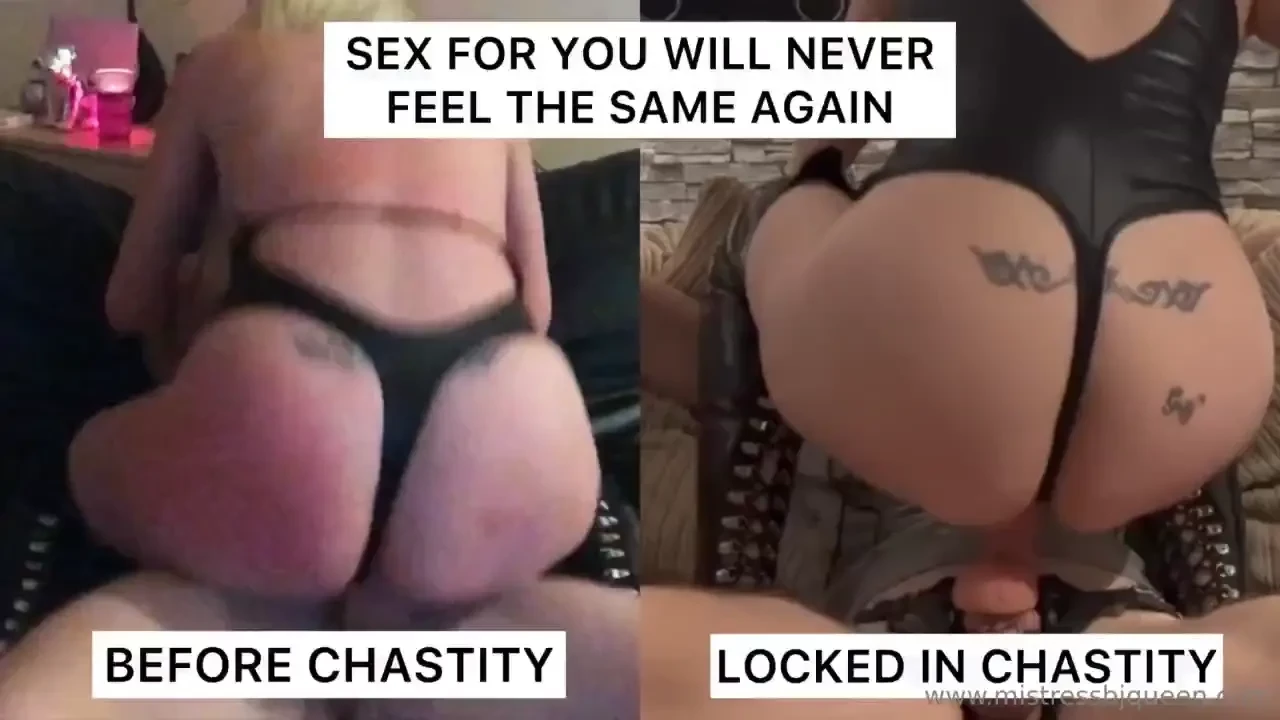 Chastity subs can still have sex like they used to but they just don t 