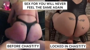 Chastity subs can still have sex like they used to but they just don t