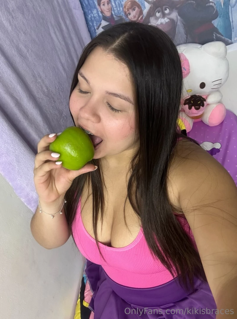 Today i am practicing for my first kiss i hope it will happen someday 