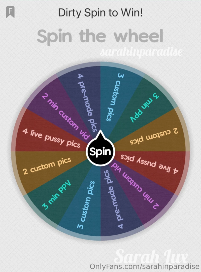 Contest time there are some sweet prizes to be won 2 custom pics 3 