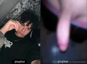 Hiii i am tojihot cute boy big white dick for you free subscription part 1
