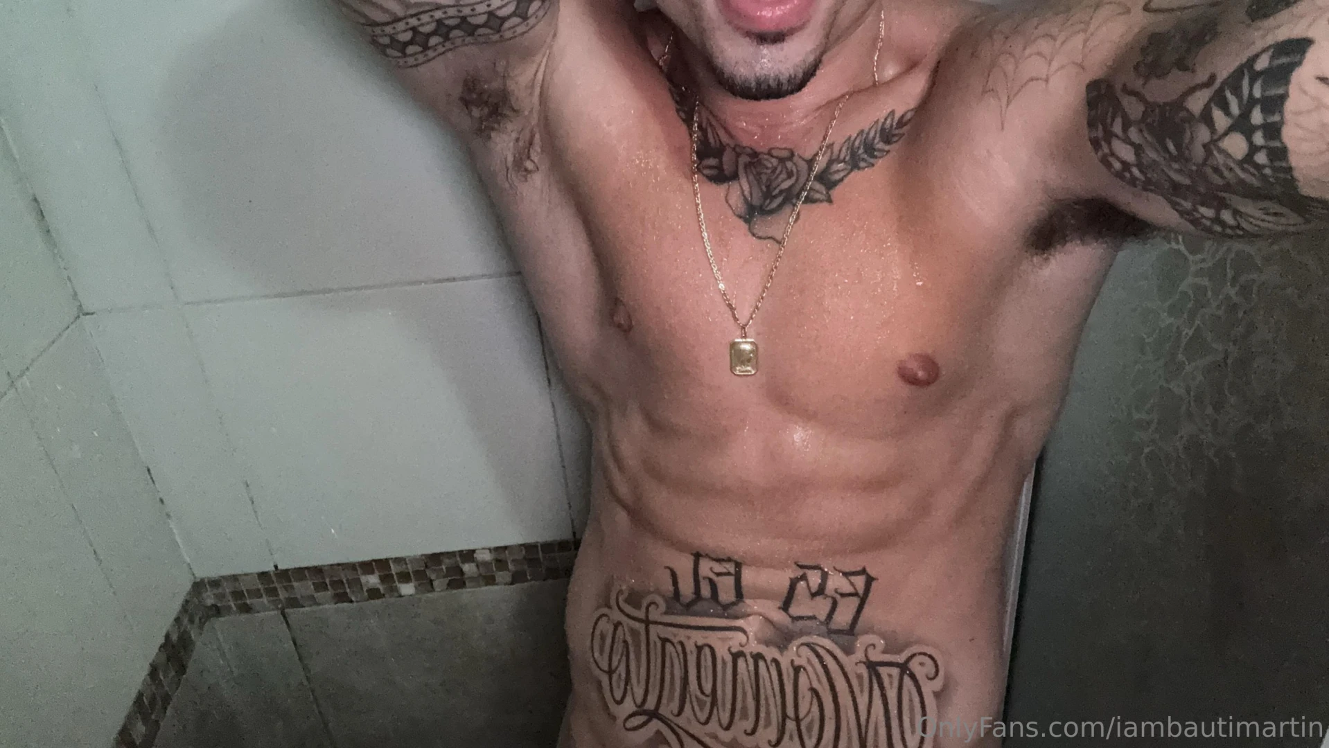 Do you want to accompany me in the shower with the wet and hard cock 