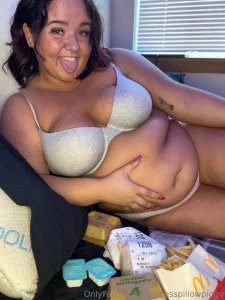 Stuffed and played with myself