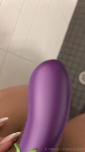 Taking a shower right now