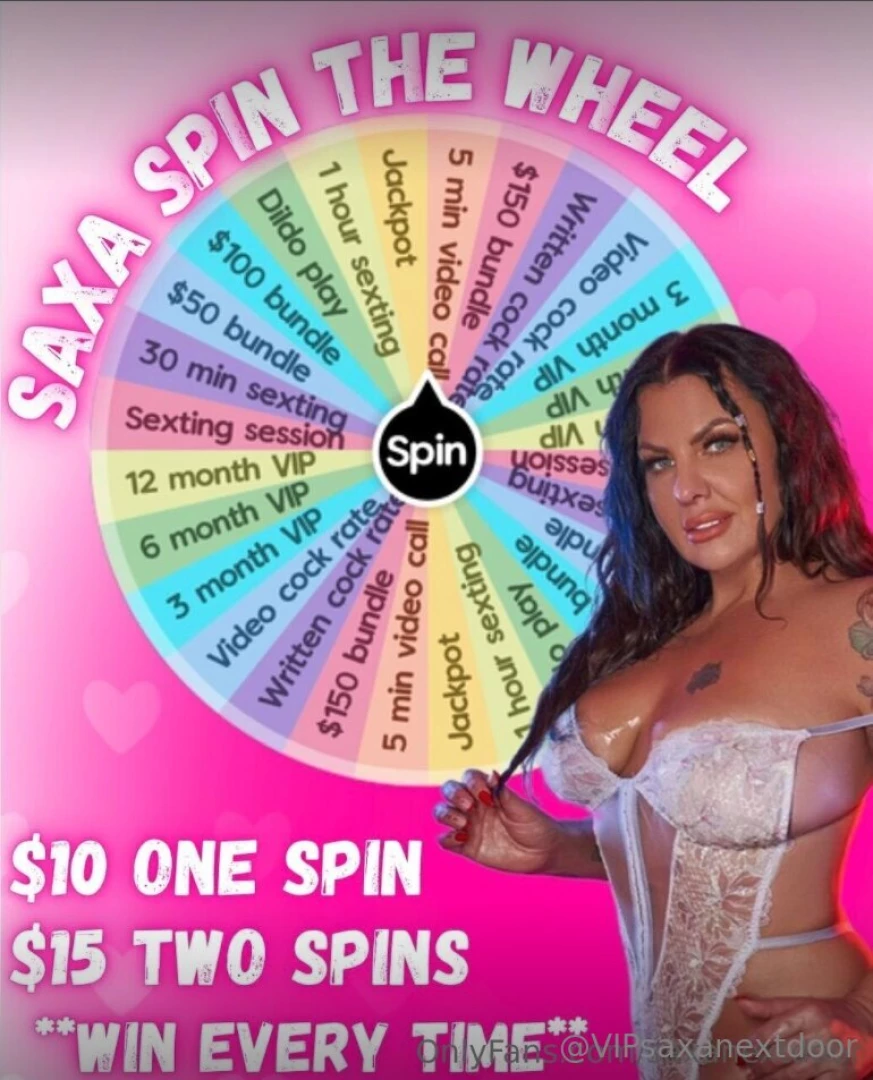 Wanna play every spin is a winner 