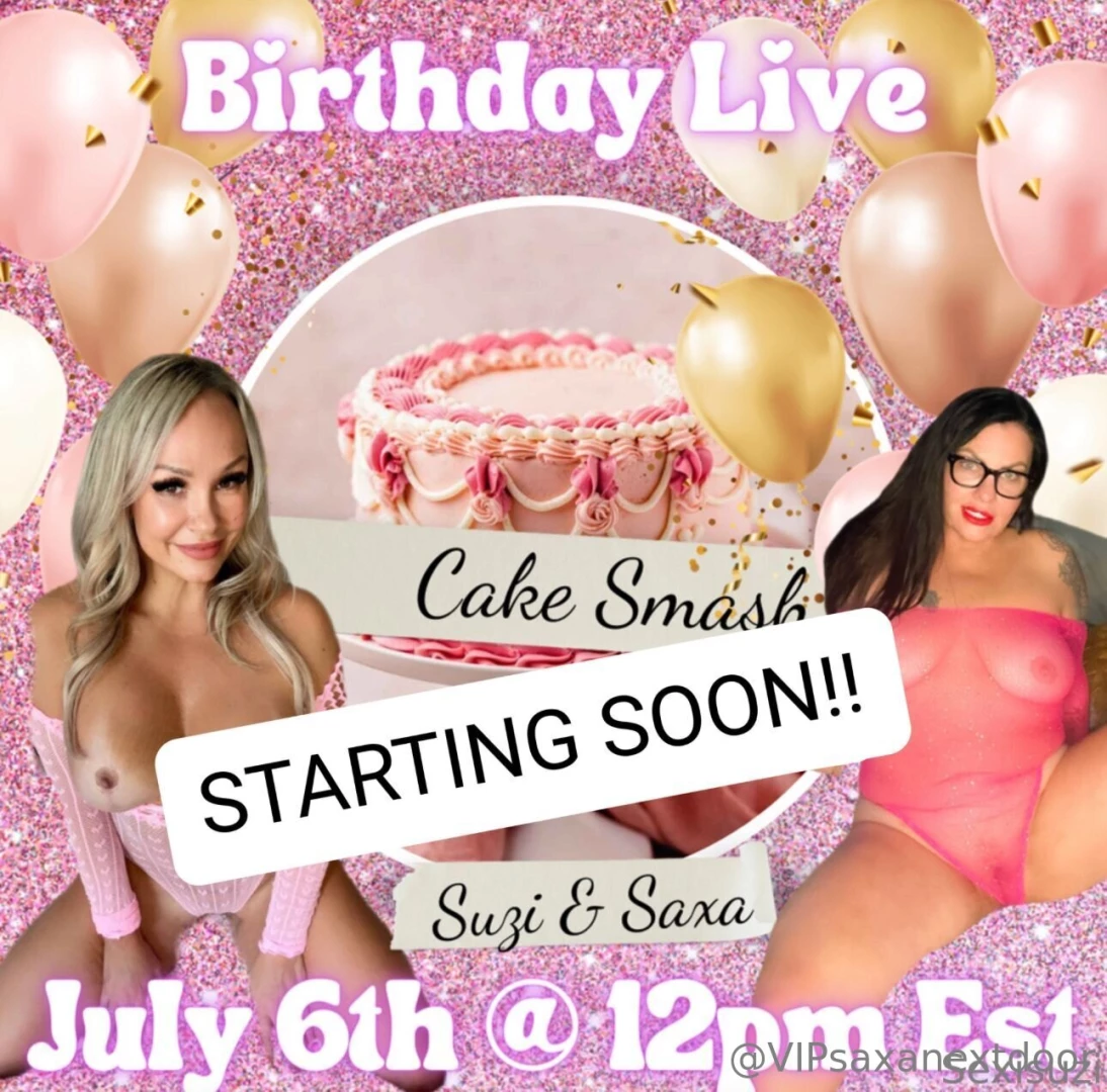 I bet you already know but i really want a terrific live birthday 