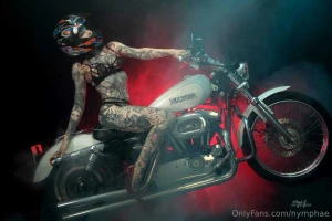 Girls with bikes