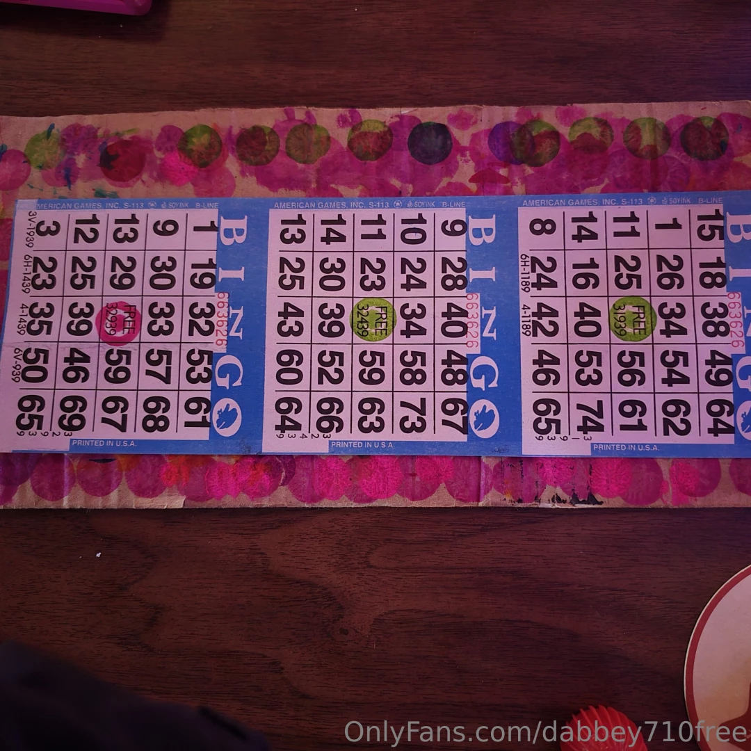 It s bingo night with funsize2 0 you know what that means want some 