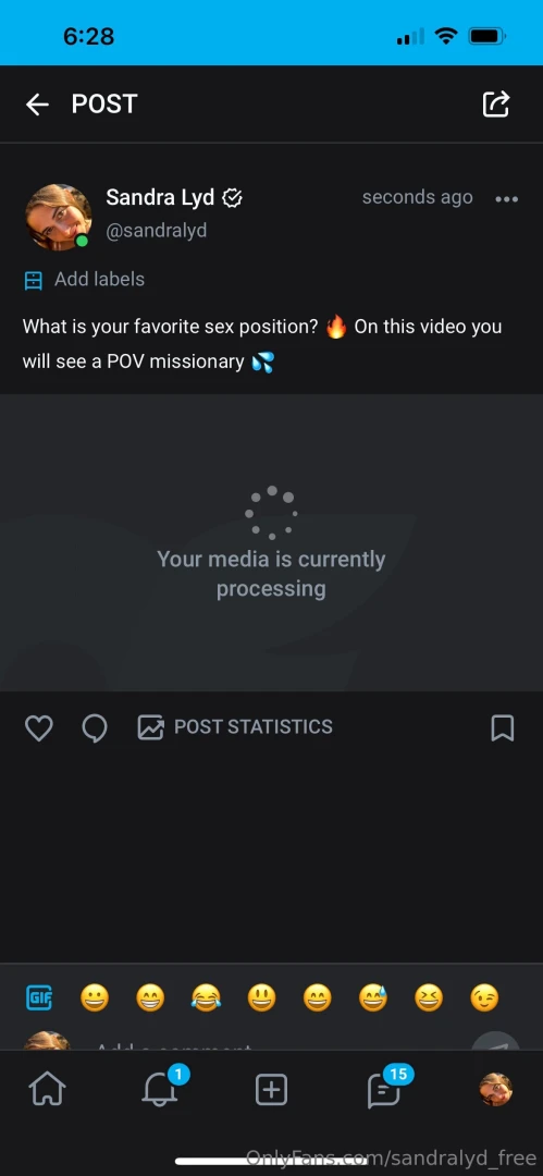 Subscribe to my vip sandralyd to enjoy new sex videos 