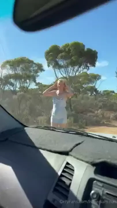 I was stranded in the australian outback my car had run out of petrol 